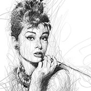 手绘电影速写 - Vince Low