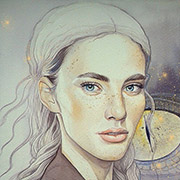 俄罗斯Kimberly80人物肖像插画作