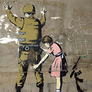 英国涂鸦大师班克斯的部分作品