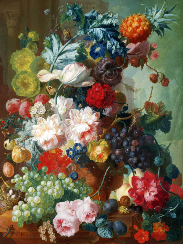 静物油画 815138000 静物花卉油画超写实主义油画静物高清图片