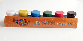 开开彩乐专用水粉颜料（6色）